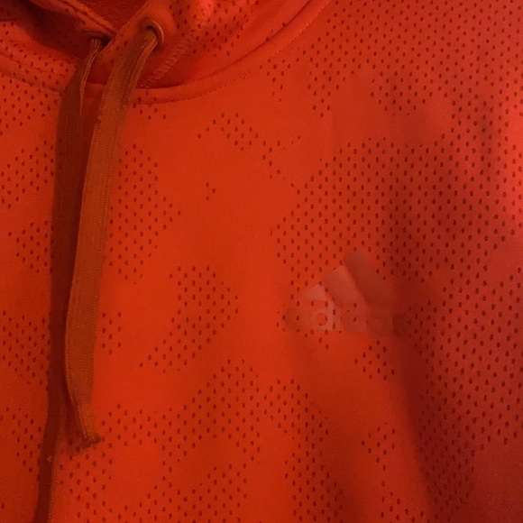New Adidas Orange sweatshirt size small - Picture 2 of 4